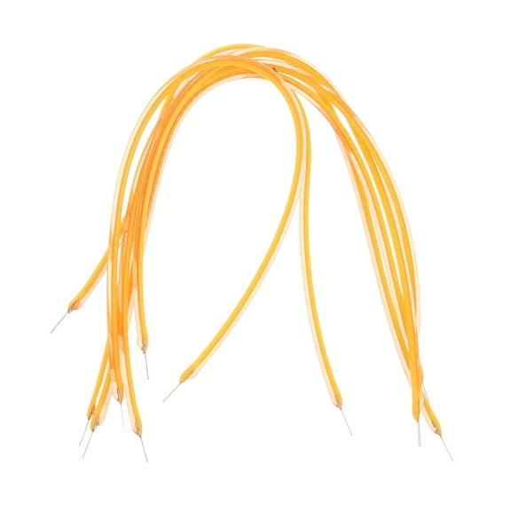 6Pcs 145mm Flexible Soft LED Filament Bulb Parts 2700K Warm Light Accessories for Home, Bedroom & Various Light Fixtures Easy Installation