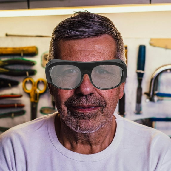 Milisten Welding Protection Glasses Transparent Durable Comfortable Fit for Welding Tasks
