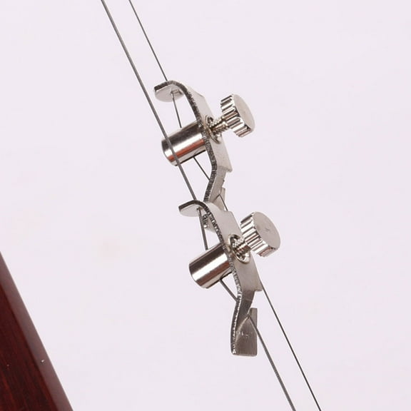 Milisten 6pcs Erhu Fine Tuner Musical Instrument Stainless Steel for Practice