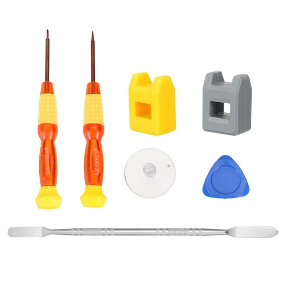 Milisten 7 Pcs Disassembly Tool Set Repair Kit Cell Phone Mobile Scraper Yellow