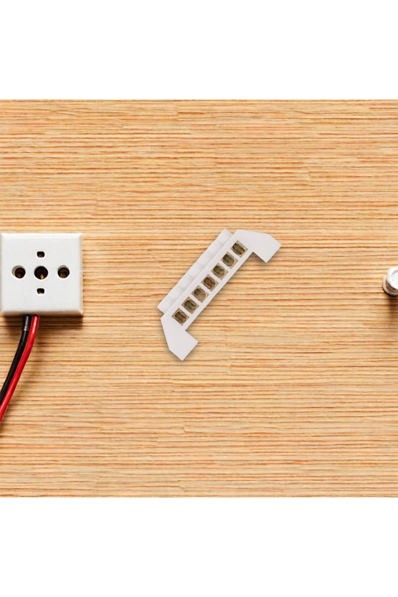 8Pcs Copper Bus Bar Block with 7 Positions Terminal p High Conductivity for Home Electrical Wiring