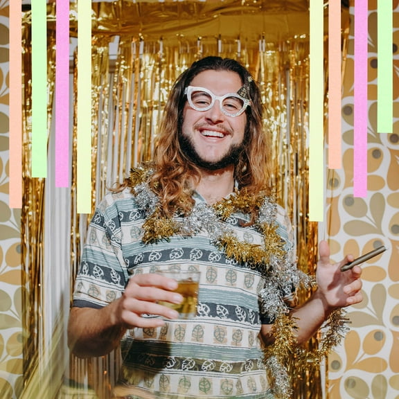 Milisten  8 Rolls Neon Delicate Crepe Paper Party Streamer Decorations Bride Orange