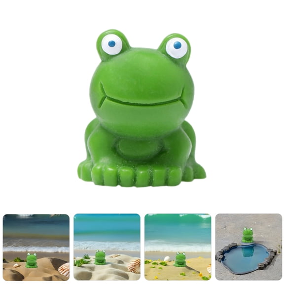 Milisten 80pcs Garden Mini Frogs Resin Figurines Statues For Indoor Outdoor Decoration