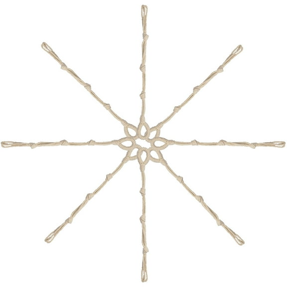 Milisten 8Pcs Cotton Macrame Plant Hangers for Hanging Support and Outdoor Use