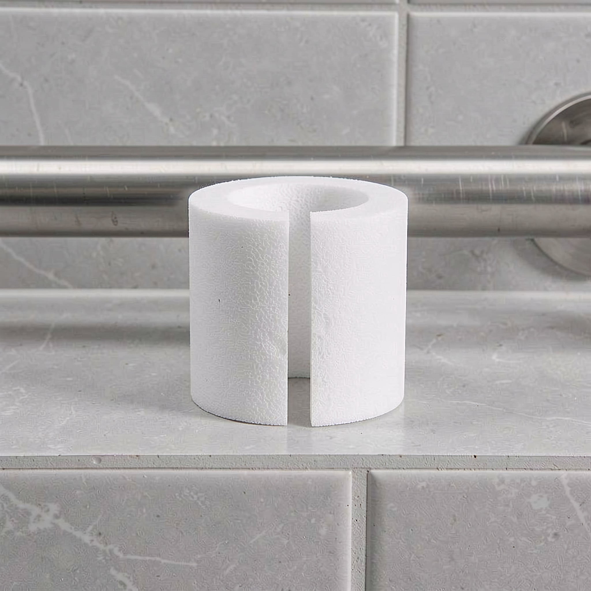 Milisten White Eva Foam Curtain Spacers for Smooth Drapery Management ...