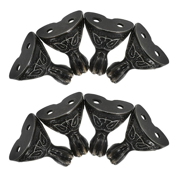 Milisten Vintage Style Zinc Alloy Corner Guards Olive Green for Furniture