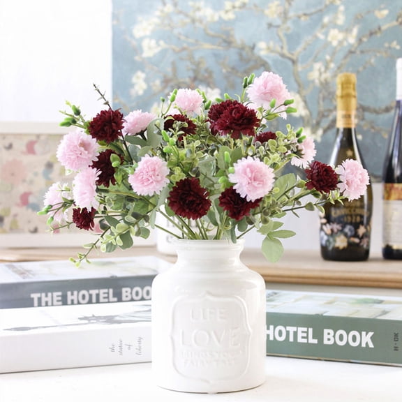 Milisten Artificial Indoor Lilac Plant Pink for Wedding and Home Decoration