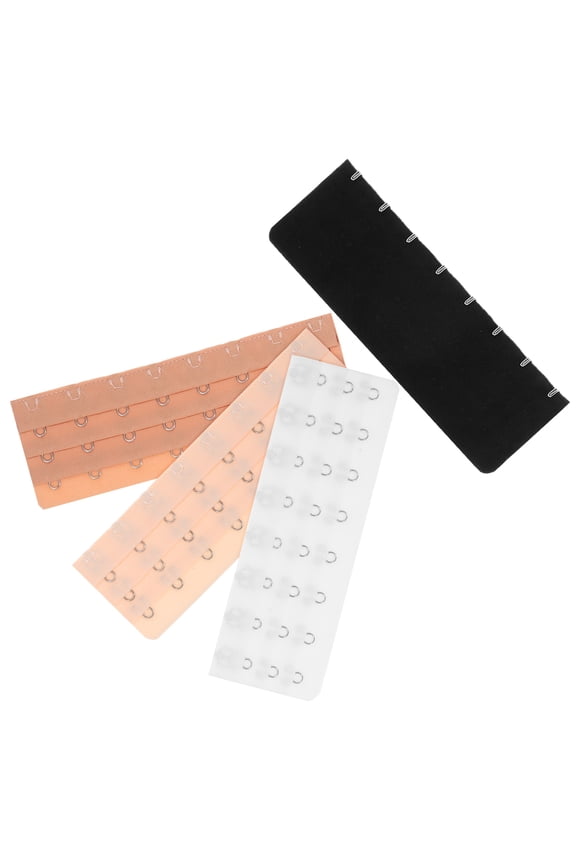 4Pcs Bra Extension Hooks Assorted Colors Easy Attachment Versatile Use