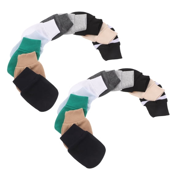 Milisten 10 Pairs Baby Hand Covers in Assorted Colors for Warmth and Comfort During Autumn and Winter Seasons