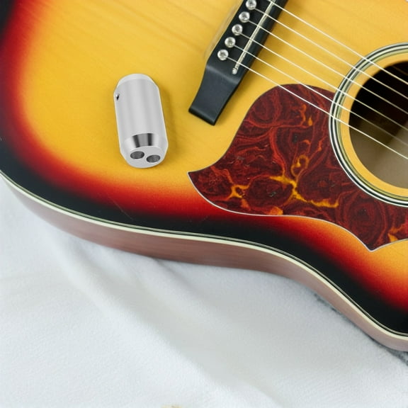 Milisten Aluminum Alloy Audio Splitter for Car Use, Dual Port Compact Speaker Wire Cable Splitter with 2 Holes