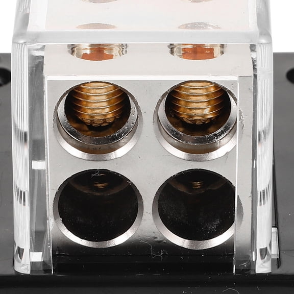 Milisten 1-Pack Audio Power Distribution Ground Distributor Block, Transmission Splitter for Car Stereo Amplifier Wiring