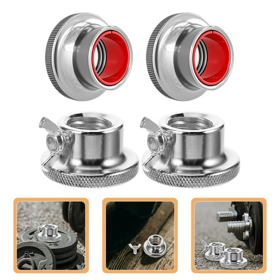 Milisten Barbell Lock 4Pcs with Anti Slip Feature for Enhanced Safety in Workouts