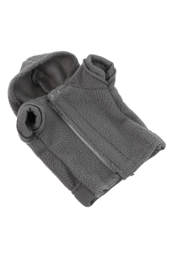 Bearded Dragon Soft Cotton Hoodie Grey Reptile Clothing Lightweight Costume for Pets