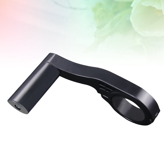 Milisten Bike Handlebar Extension Holder Black Practical Rack for Flashlight and Bell Mount