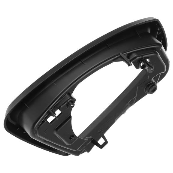 Milisten Black ABS Side View Mirror Frame for Car Exterior Protection and Upgrade