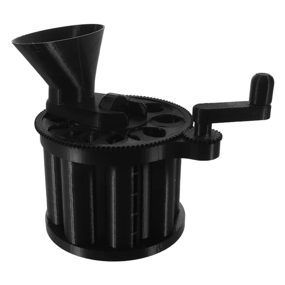 Milisten Black Manual Coin Sorter for Office, Fast Sorting and Precise Counting