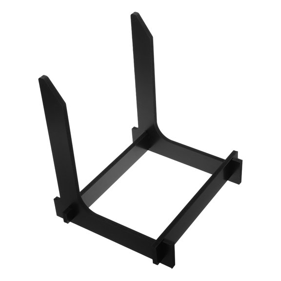 Milisten Black PVC Car Hood Display Stand Adjustable Portable Stable Model Display Rack for Home