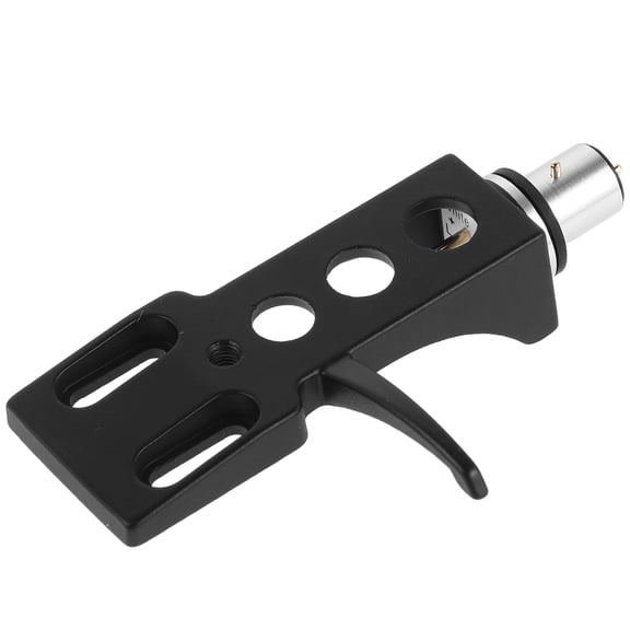 Milisten Universal Turntable Headshell Black Replacement Mount for Phono Cartridge with Precision Craftsmanship