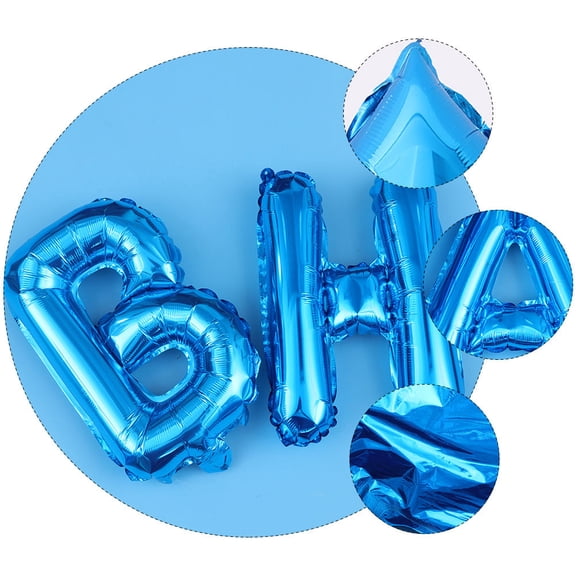 Milisten Blue Latex Balloon Set for Decoration 31 Pieces Perfect for Birthday Party Supplies