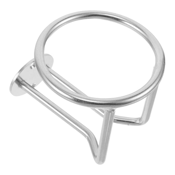 Milisten Boat Drink Cup Holder Silver Durable Stainless Steel for Marine Use
