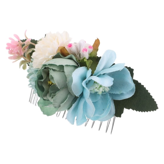 Milisten Bridal Wedding Hair Comb Side Comb for Women Beach Ceremony Unique Design 1 Set Elegant Hair Accessory