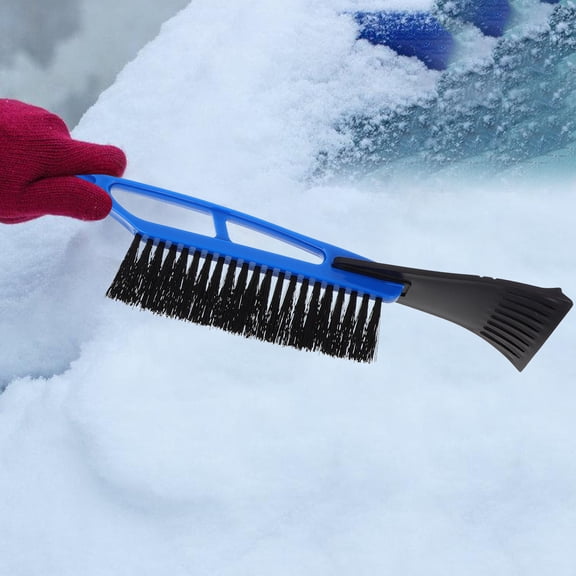 Milisten Multifunctional Snow Removal Tool for Cars with Comfortable Handle and Soft Brush