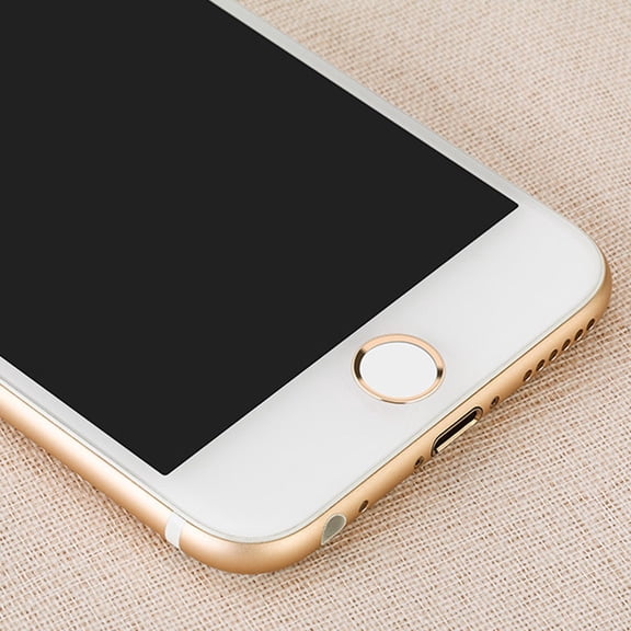 Milisten Fingerprint Identification Home Button Sticker Made of Copper Polymer in Golden