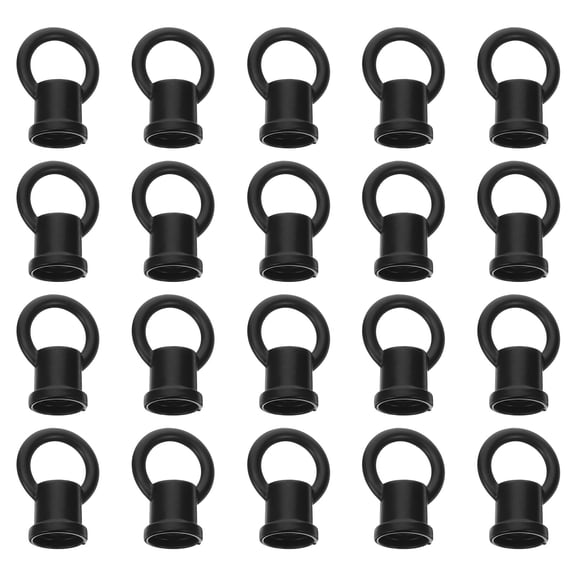 Milisten Heavy Duty Iron Lighting Hanger For Ceiling Light Black 20pcs