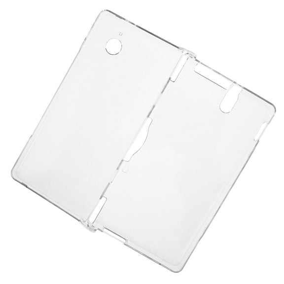 Milisten Clear Protective Case for Game Console with Shockproof Transparent Cover and Precise Cutouts for Storage