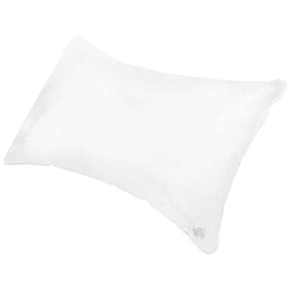 Milisten Transparent Inflatable Pillow Insert for Sofa Portable Comfortable Camping Cushion
