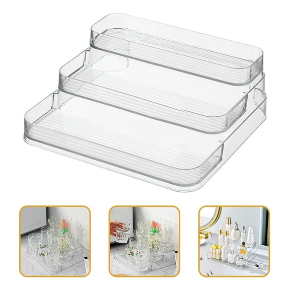 Milisten Bottle Holder Organizer Shelf Plastic Compact Design 1Pack