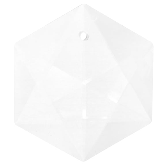 Milisten Transparent Crystal Pendant For Home Decoration 1Pcs