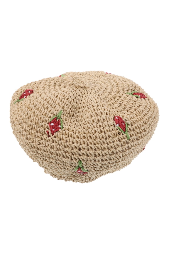 Light Beret Hat, Breathable Decorative Cap for Girls and Women, Stylish and Comfortable, 1 Piece