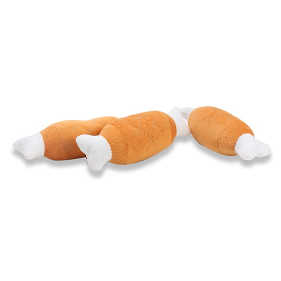 Milisten Stuffed Animals Chew Toy Pet Plush Bone Toy for Dog Owners 1Set