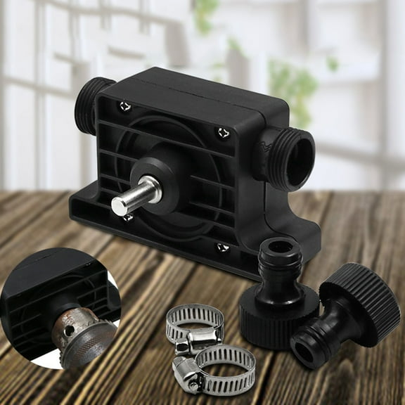 Milisten Large Electric Drill Pump, and Practical Liquid Transfer Tool for Water, Oil, and Chemicals