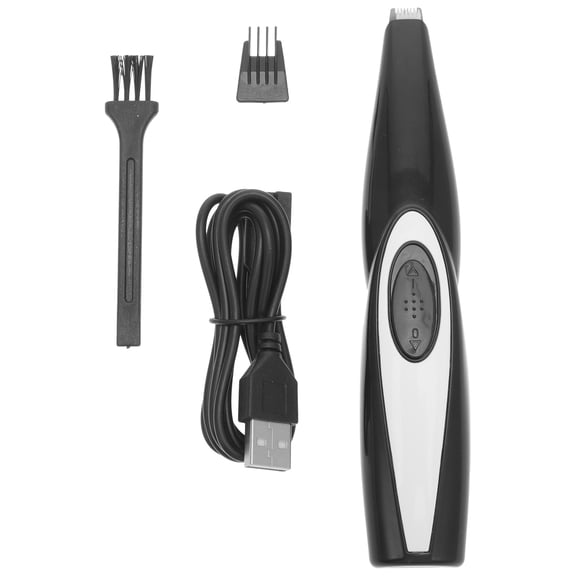 Milisten Pet Grooming Tool USB Rechargeable Hair Trimmer for Dog Paw Ear and Face Shaving
