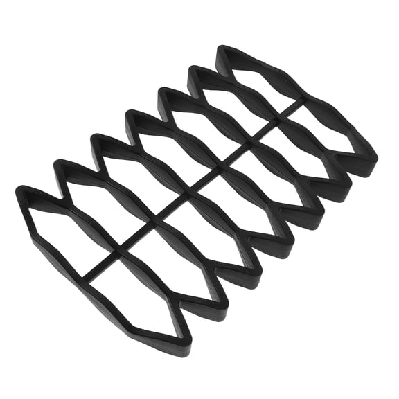 Milisten Expandable Black Silicone Mailbox Tray Insert for Efficient Mail Organization