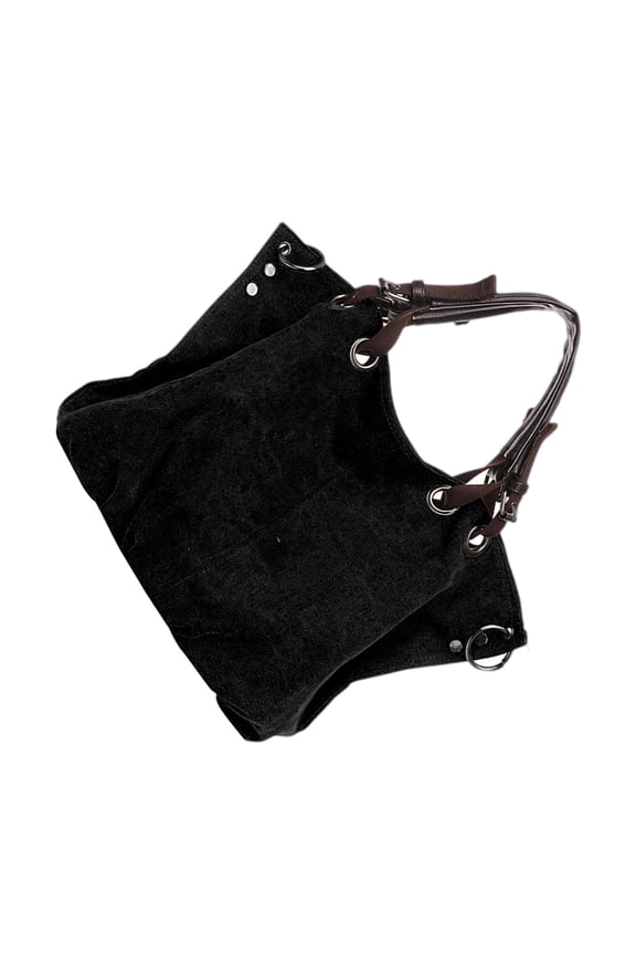 Fashion Canvas Tote Bag in Violet with Premium Zippers and Practical Layout
