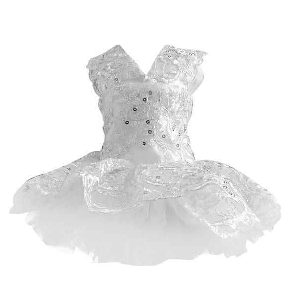 Milisten Fancy Dog Clothes Skirt Polyester Easy Closure for Pet 1Pack