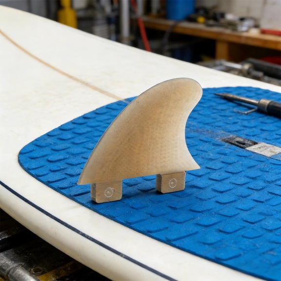 Milisten Fiberglass Paddleboard Fin Replacement with Resistance for Enhanced Stability and Precise Maneuverability