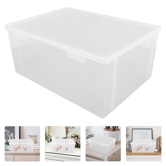 Milisten Transparent Display Box for Action Figures Model Storage and Collectible Showcase
