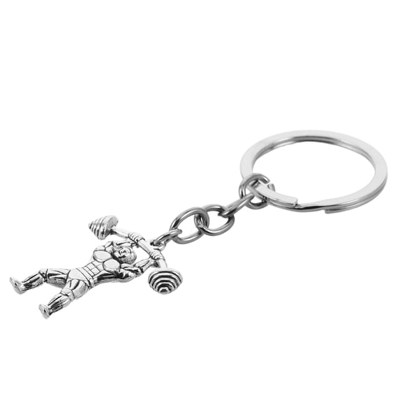 Milisten Lightweight Gym Charm Keychain - Fitness Workout Accessory for Active Lifestyle and Sports Enthusiasts