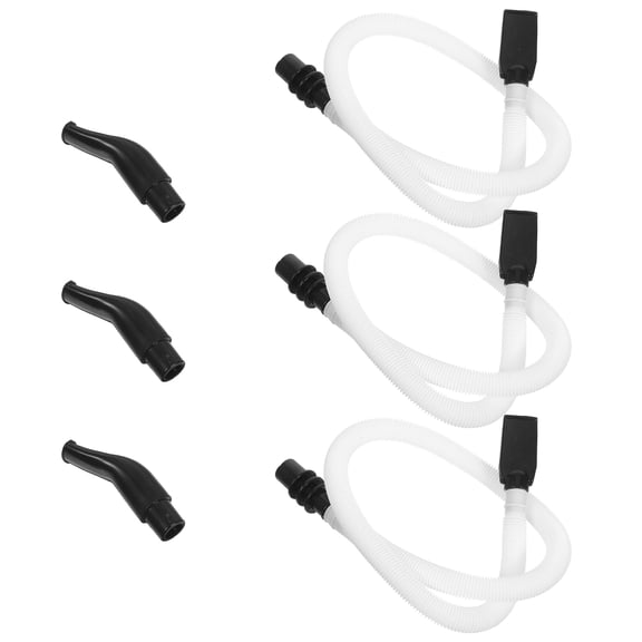 Milisten 3 Set Melodica Hose Tube with Airflow Connection for School Music Class