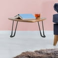 thumbnail image 1 of Milisten  Foldable Legs for Desk Hairpin Dining Table Foot Black Office, 1 of 8