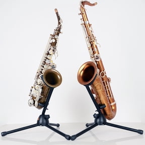 Milisten Folding Sax Stand Triangular Base Black 1Set For Music Practice