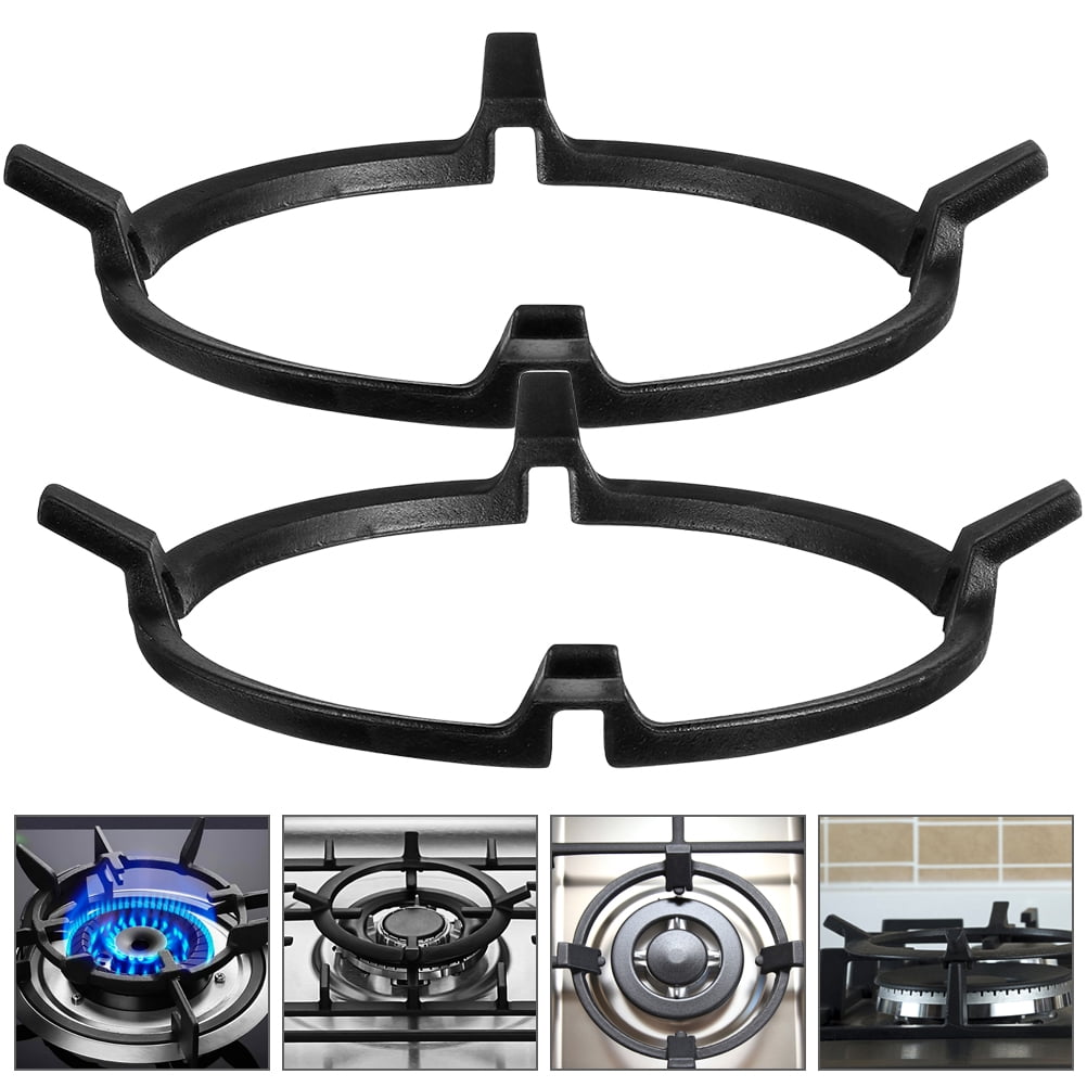 Milisten Gas Cooker Rack 2Pack Iron Stove Racks Concentration for ...