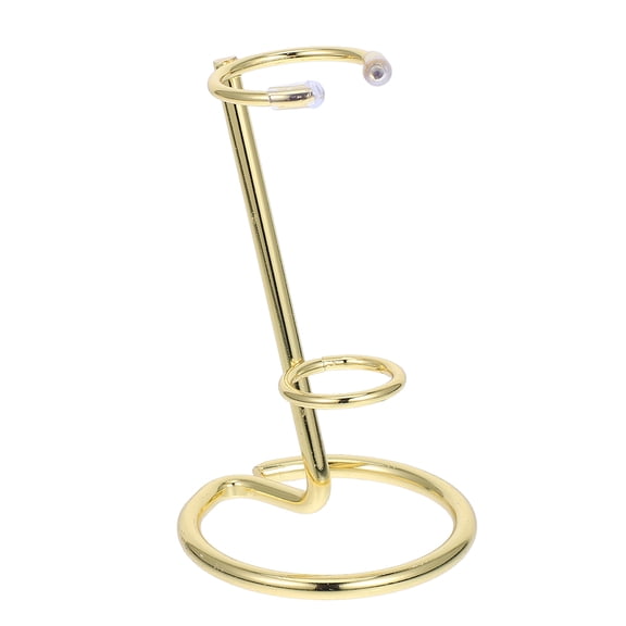 Milisten Versatile Golden Crystal Holder for Stones with Strong Stable Display Base