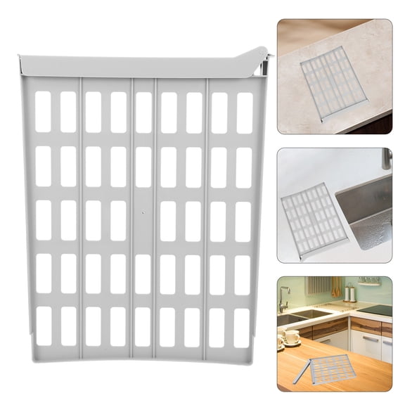 Milisten Grey Trash Bin Divider Replacement with Easy Installation, Space-Saving Separation for Kitchen and Commercial Use