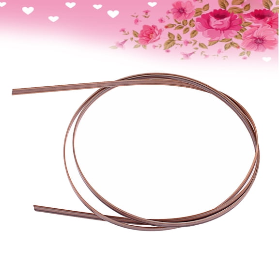 Milisten Plastic Guitar Binding Brown Replacement p for Guitar Body