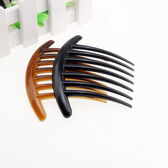 Milisten Hair Clip Comb 20Pcs Seven- Structure Plastic for Women Dancing Party Banquet